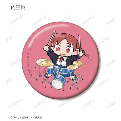『ふつうの軽音部』はーとぶれいく ちびキャラ 缶バッジ4個セット